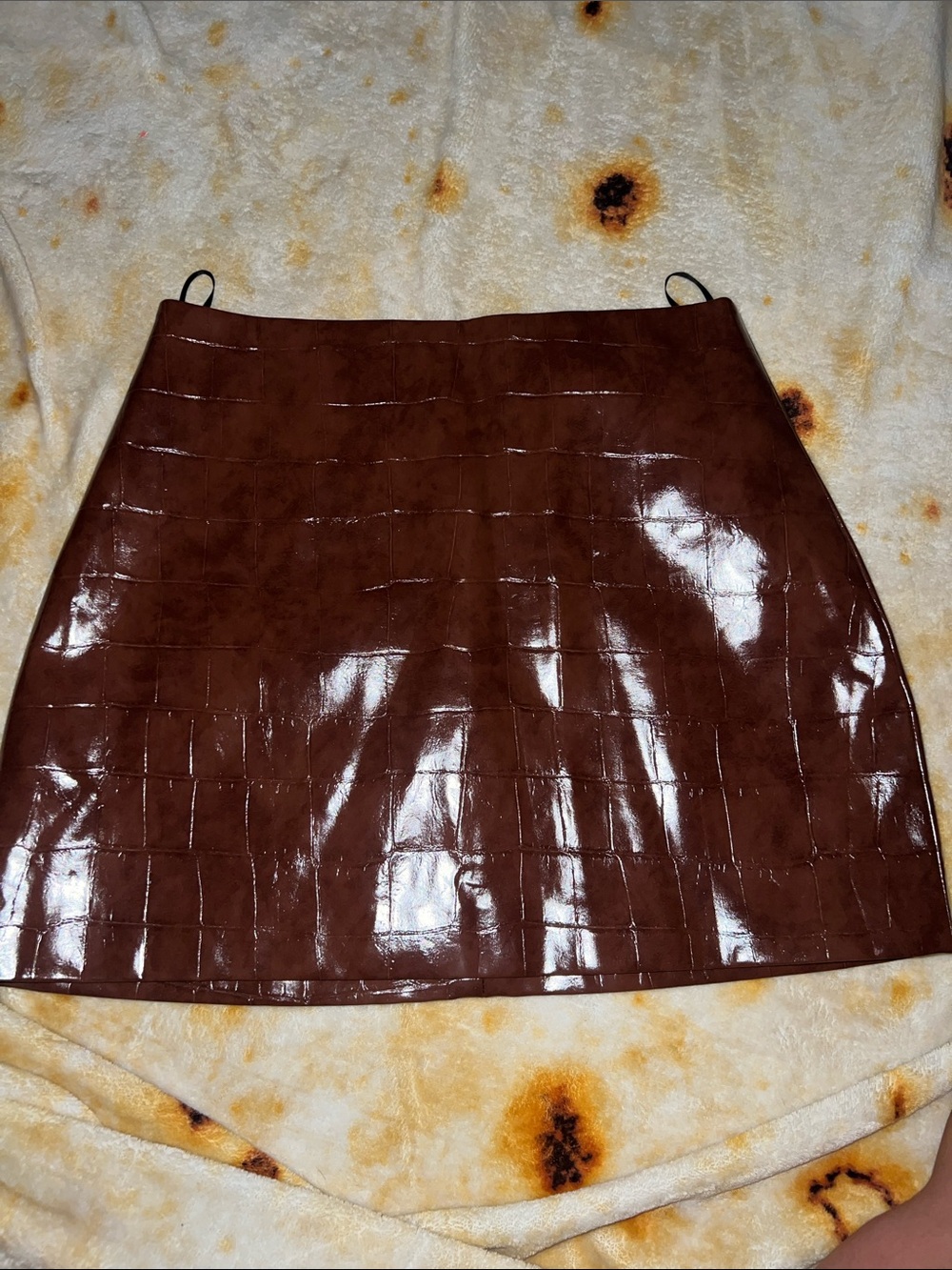 Pleather Skirt
